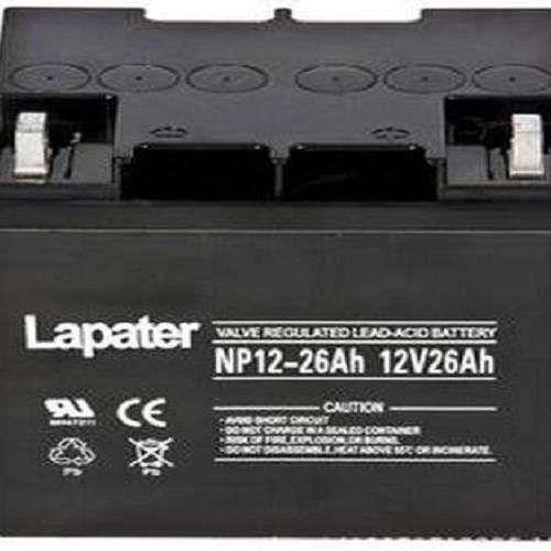 Lapater拉普特NP12-26蓄电池12V26AH消防主机控制器EPS应急电源用