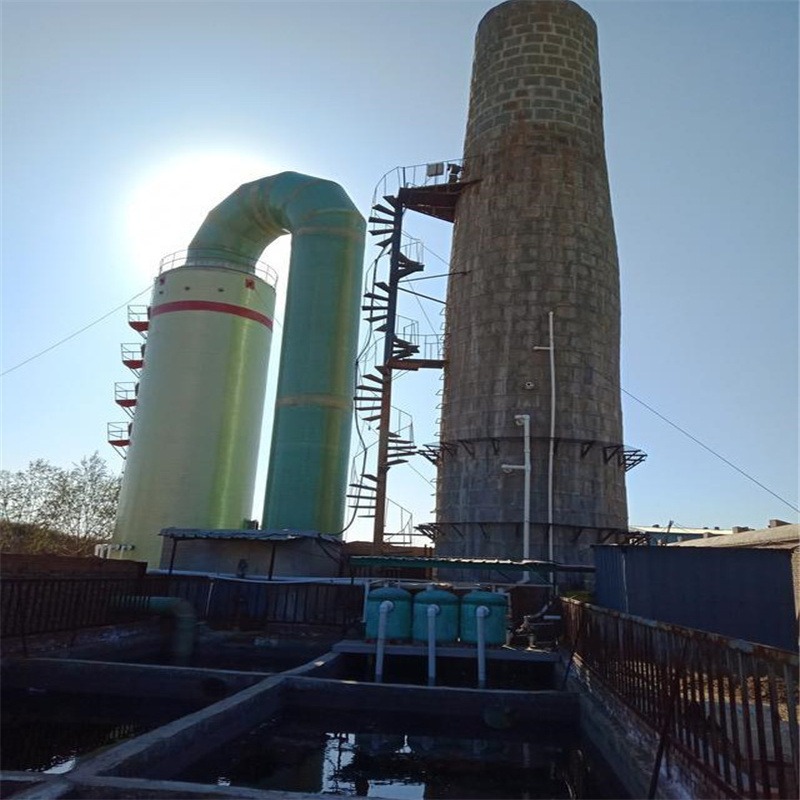 玻璃钢脱硫塔设备 湿电除尘 现场免费预算 河北厂家
