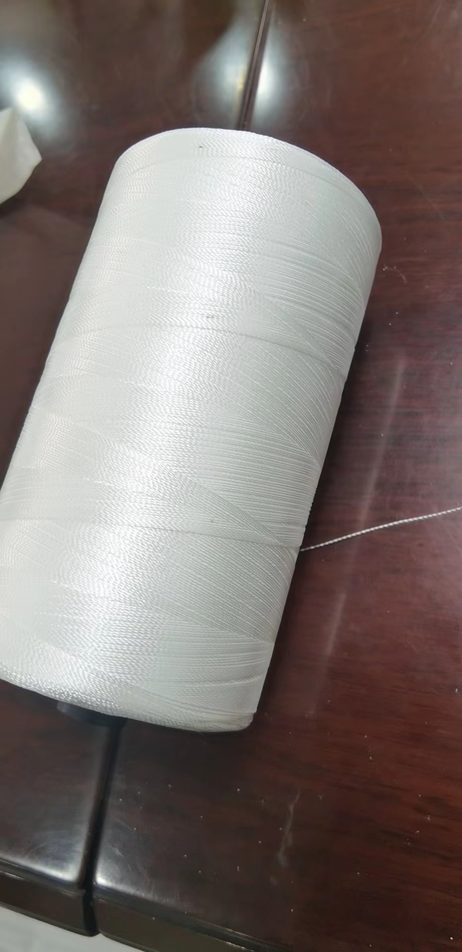 小小线业封包涤纶线工业涤纶长丝线100克净重图片