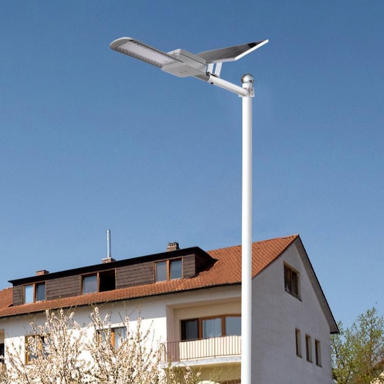 乾旭照明新农村建设LED光伏路灯 城乡景观光伏道路灯定制 LED太阳能路灯 6米太阳能路灯