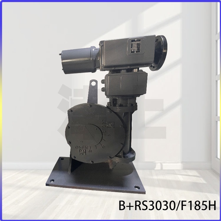 B+RS3030/F185H 津上伯纳德 SD系列 25000NM  380V 大扭矩底座式电动调节门 值得信赖图片