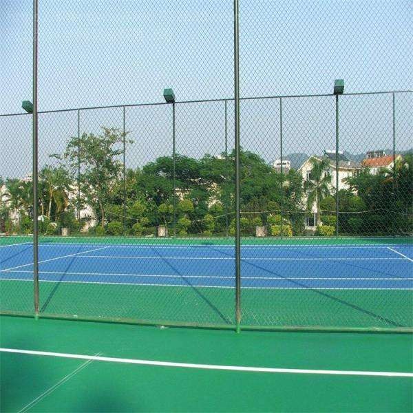 河南体育场球场围网 运动场专用围网 球场施工方案 围网生产厂家夏博图片
